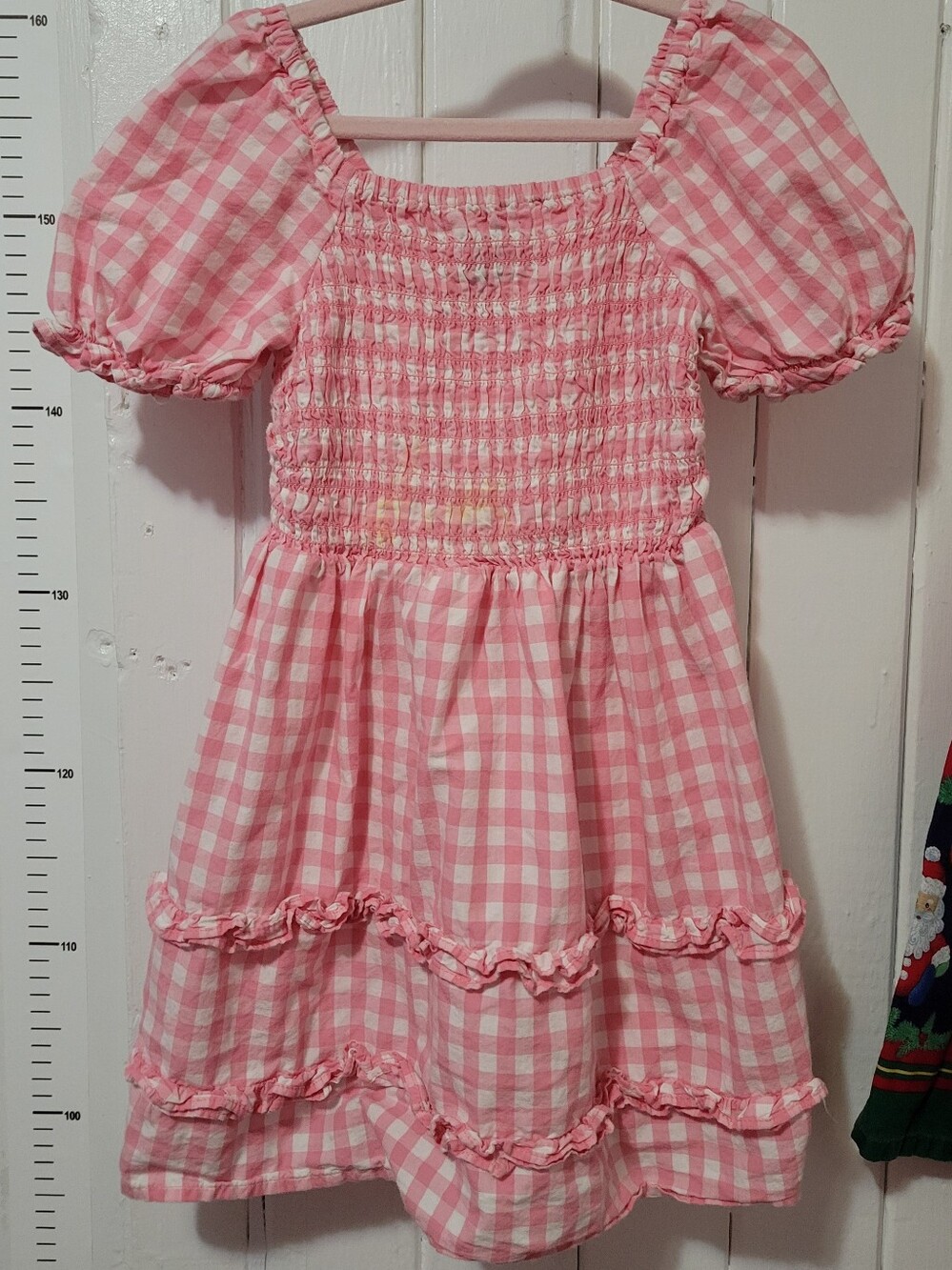 Pink Gingham Dress